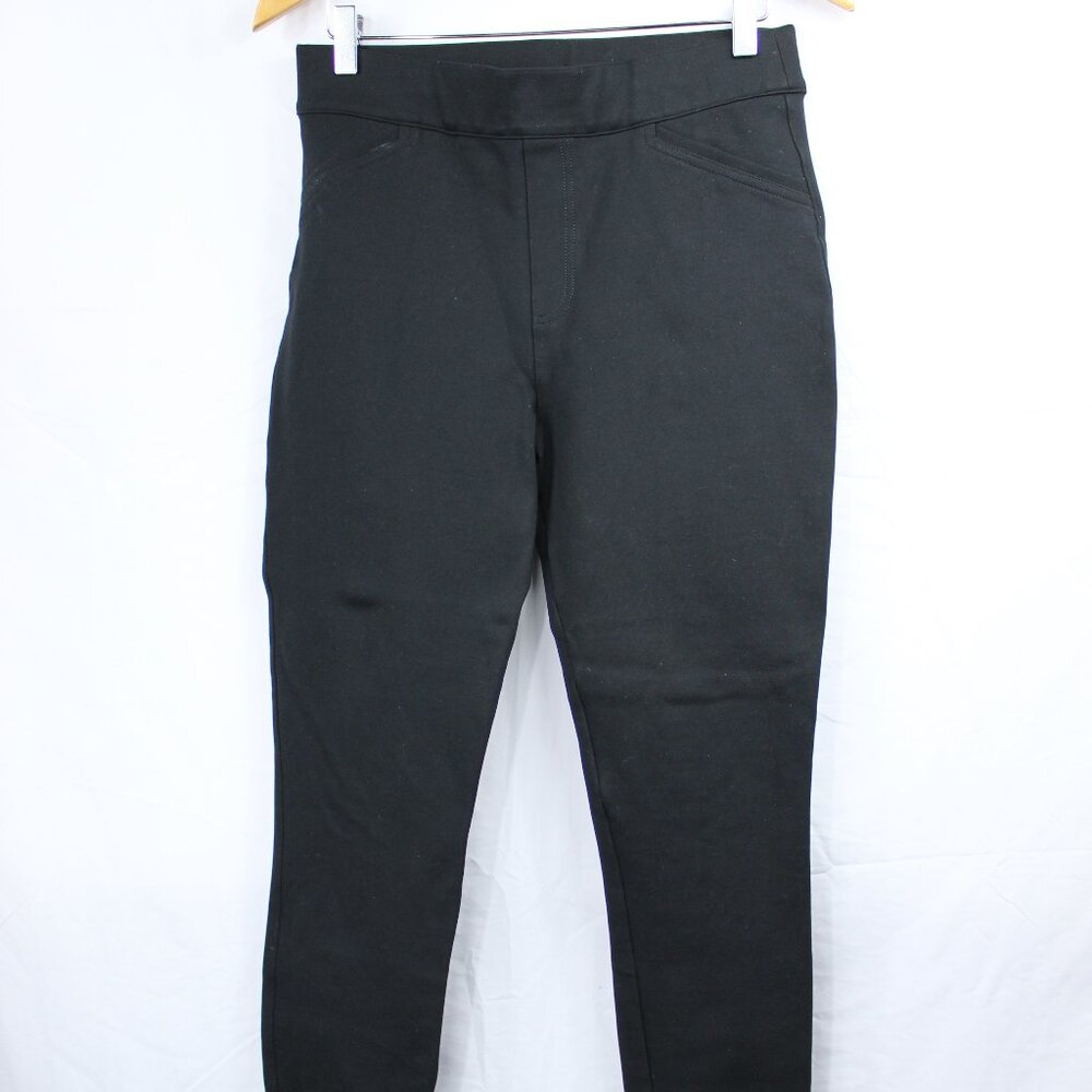Spanx Women's The Perfect Black Pant, Ankle Backseam Skinny Leggings Size Medium
